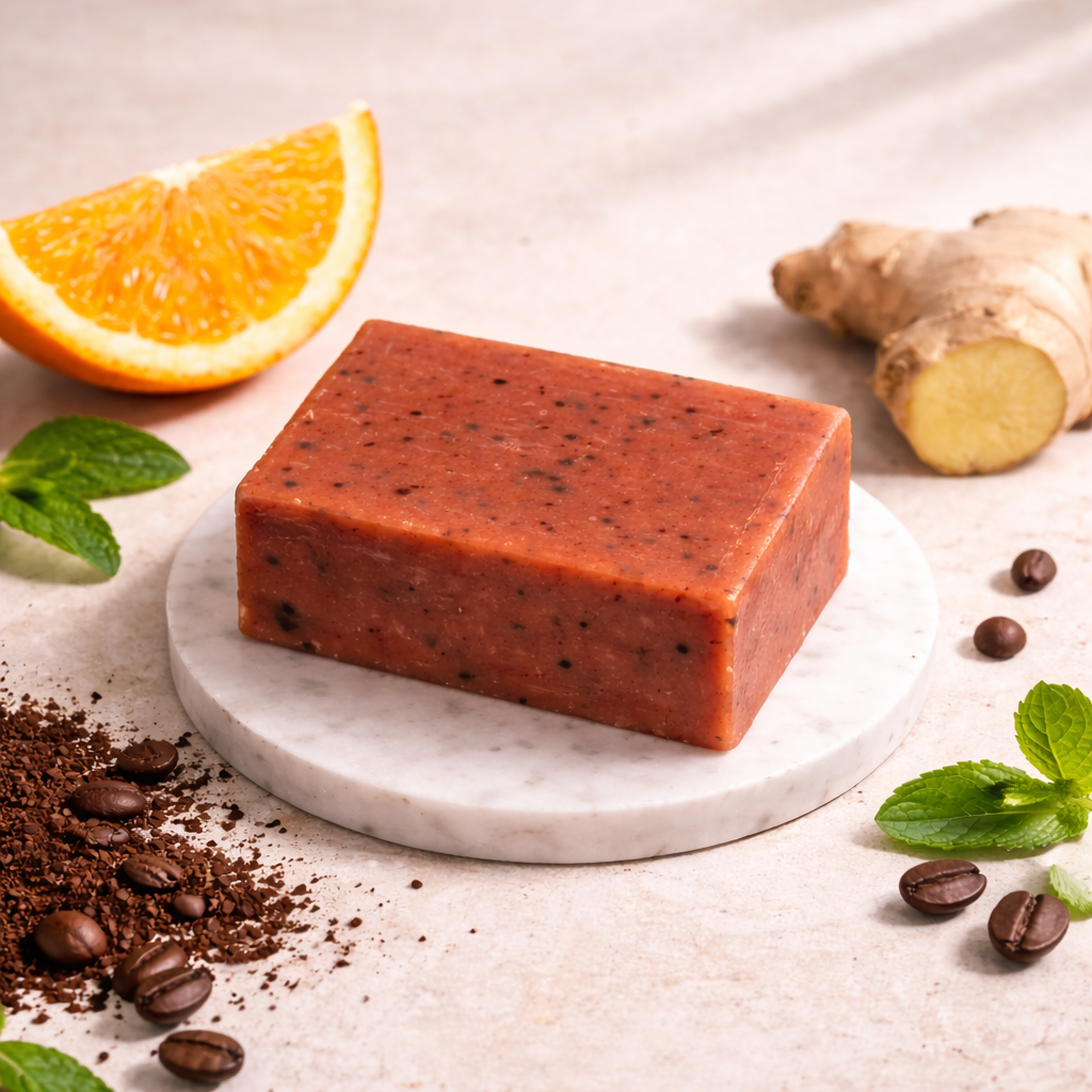 Clay Soap- Orange Ginger