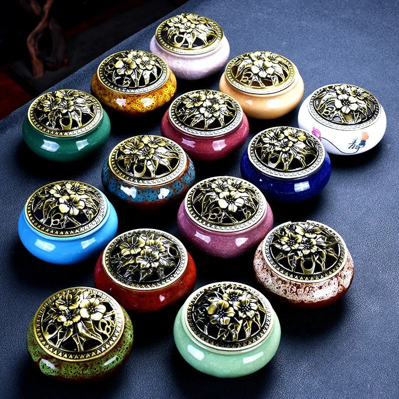Ceramic Plate Incense Burner