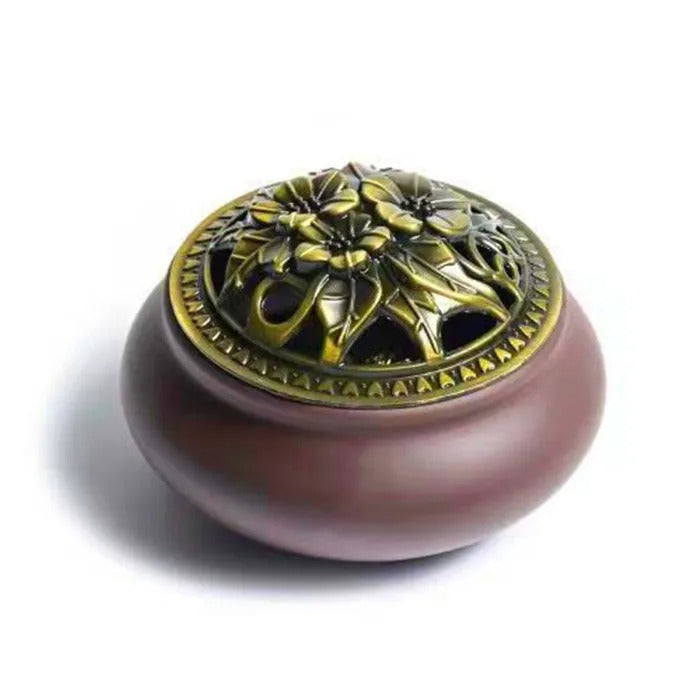 Ceramic Plate Incense Burner