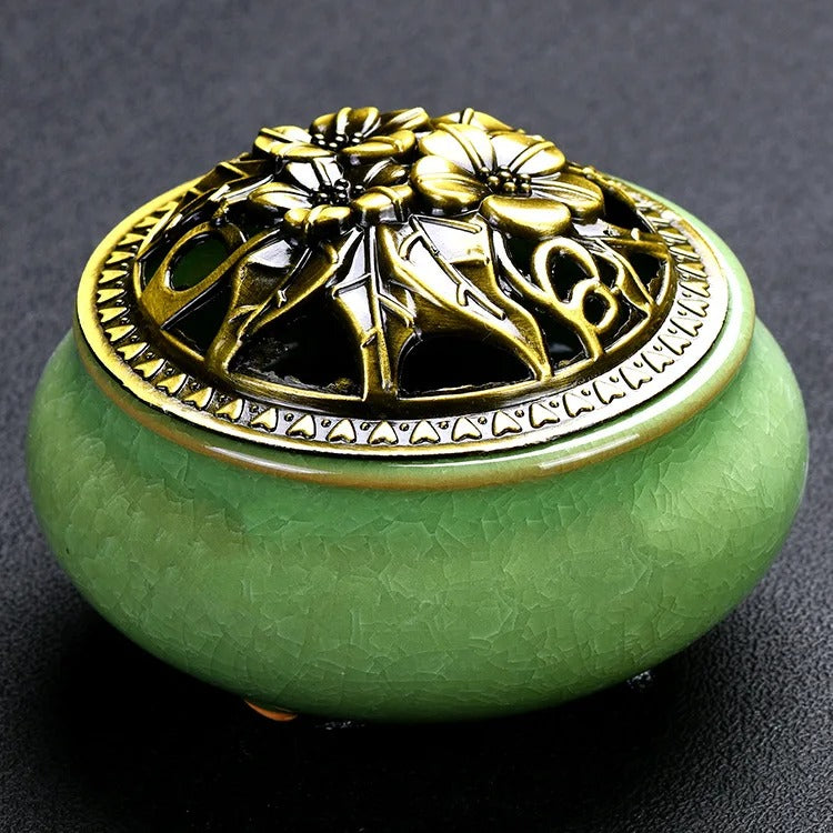 Ceramic Plate Incense Burner